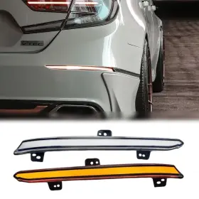 HG002AC-WHT CARADDICT-USA Led Rear Reflector Light Signal #2