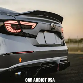 HG003AC-SMK3 CARADDICT-USA Smoked Rear Reflectors Turn Signal