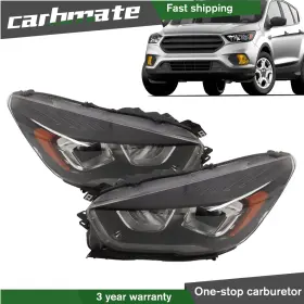 FO2502352 CARBMATE Halogen Headlights Led Drl Projector Ford