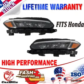 HO2502206 CARBOLE Led Headlight Headlamp Left Right Honda