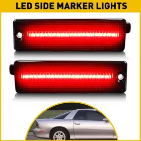YZB-CAMARO-93-02-RR CARCOMPONENT5 Smoked Bumper Led Rear Lamp
