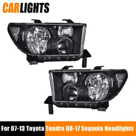 C-02HLA2034ABW CARLIGHTS Headlights Lamps Lens Toyota Tundra