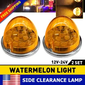 XPD-XZD-XG2 CARPARTSEXPRESS1 Amber Lens Watermelon Led Marker