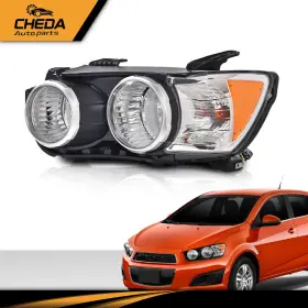GPL48764 CHEDA Halogen Headlight Left Driver Sonic Chevy