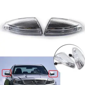 631000455684 CHEERUPUP Door Mirror Led Turn Signal Light W204