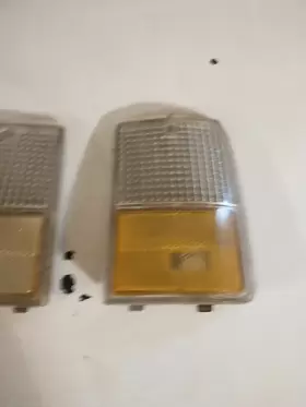 389-399 CHEVROLET Lh Rh Turn Signal Marker Lamps Light Lens #3
