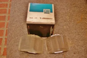 5960942 CHEVROLET Front Lamp Lenses Nos