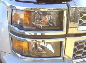 114-02734R CHEVROLET TRUCK Passenger Headlight Reflector Lamp #2