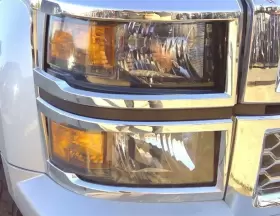 114-02734R CHEVROLET TRUCK Passenger Headlight Reflector Lamp
