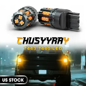 8G-7443-7440 CHUSYYRAY Amber Led Turn Signal Light Bulbs Tsx
