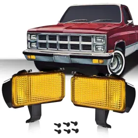 CNNELL0912-308 CNNELL Front Turn Signal Lights Lamps Chevy #2