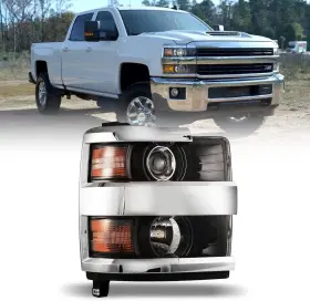 2500HD CPW Headlight Projector Passenger Rh Chevy Silverado