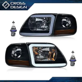 HT-02HLA1238BBM CROSSDESIGN Led Tube Headlights Corner Lights