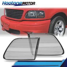 HT-02HLC1238ASM CROSSDESIGN Headlight Lens Cover Left Right