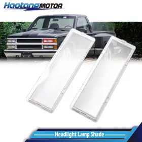 HT-02HLC4515BCL CROSSDESIGN Headlight Lens Cover Lh Rh Gmc