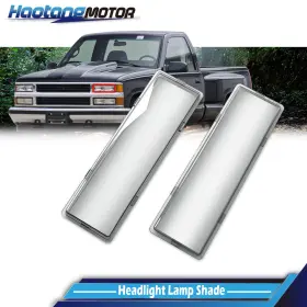 HT-02HLC4515BSM CROSSDESIGN Headlight Lens Cover Lh Rh Gmc