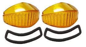 1C-13208-AMB DALES MFG Amber Parking Lamp Light Lens Gaskets