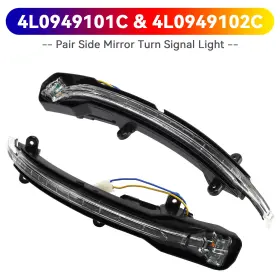 4L0949101C DARUPSUN Mirror Turn Signal Light Q5 Q7 MK1 Audi