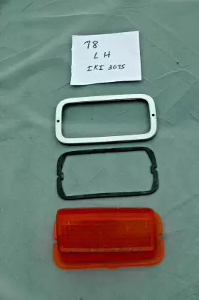 IKI3075 DATSUN Turn Signal Light Lens Frame Lh B210 #2