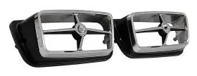 13210C DENNIS CARPENTER Lamp Bezels Lh Rh Ford Mercury Cougar