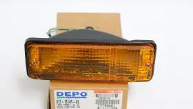 312-1614R DEPO Front Right Bumper Turn Signal Lamp Wagon #2