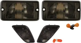 3331626PTBVS DEPO Bumper Signal Fender Marker Light Tj Jeep