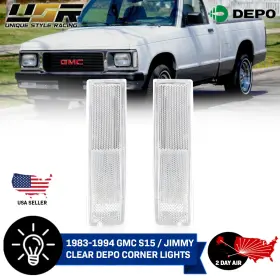 CL-CH-S10-82-CLR DEPO Front Corner Lights Chevrolet Blazer