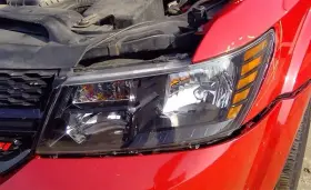 114-01223BL DODGE Driver Lh Headlight Headlamp Halogen Bezel #2