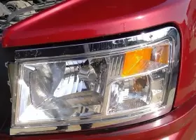 114-01247CL DODGE Driver Left Lh Headlight Head Lamp Bezel
