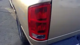 RAM1500 DODGE Driver Left Tail Light Brake Lamp Chipped Ram