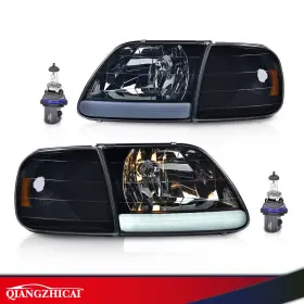 DSA462866 DS-AUTO-PARTS Smoked Led Drl Headlights Corner