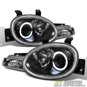 CH2502103 DTMOTO Led Halo Projector Headlights Parking Signal