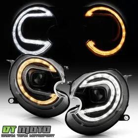 MC2502106 DTMOTO Mini Led Signal Tube Projector Headlights