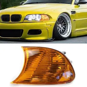 550753302413 EARTHOEE Front Left Turn Signal Light Lens E46