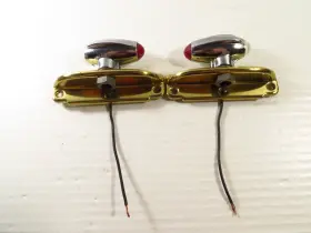 CG-406 ELECTROLINE Jeweled Bullet Fender Turn Signal Marker