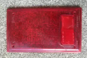 12.217.718 FIAT Bertone Rear Left Brake Tail Light Lens X1 #2