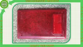 12.217.718 FIAT Bertone Rear Left Brake Tail Light Lens X1