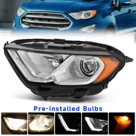 GN1Z13008CW FLAUTOPARTS-1 Led Drl Headlight Ecosport Driver