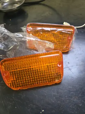 AMC-BMPABLEN-A23-LR FOR TOYOTA Front Bumper Lamp Amber Lens
