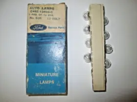 C4SZ-13466-C FORD Nos Hood Fender Turn Signal Bulbs Mustang
