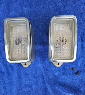 D3ZB13236 FORD Front Turn Signal Lamps Lens Lh Rh Mustang