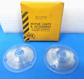 7820 FORD / DIETZ Nos Car Wagon Parking Light Lenses