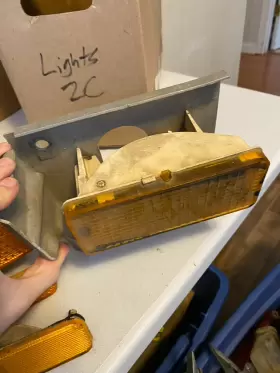 E1ZB-17A820-AA FORD Light Turn Signal Left Lh Mustang Park #3