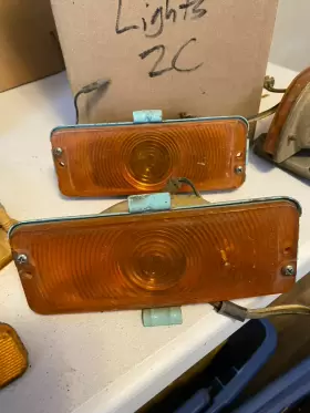 F100-F250-F350 FORD Front Turn Signal Light Set Tk Park