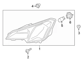 LLX-FO2530172C-CL360A70 FORD Ecosport Turn Signal Light