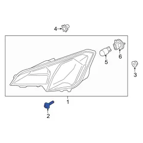 W718952S450B FORD OE Ecosport Parking Light Screw