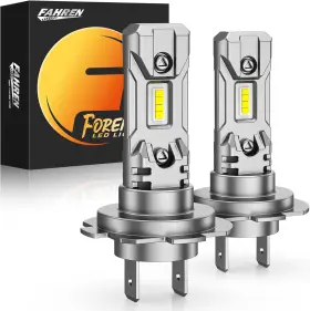 260615 FORENNER Fahren Light Bulb Bright Adapter Mini H7