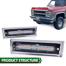 ALO965114 G-PLUS Led Front Marker Lights Gmc Chevy #2