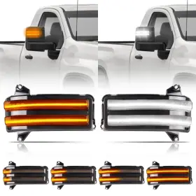 1R-EQY8-U6W8 GEMPRO Led Sequential Amber Mirror Lights Sierra