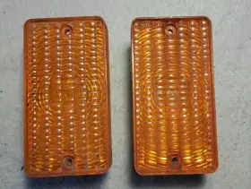 5965137 GENERAL MOTORS Parking Lights Amber Lens Housing Lamp #3